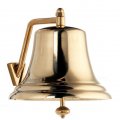 Cloche de navire avec support et funin Cloche de navire avec support et funin